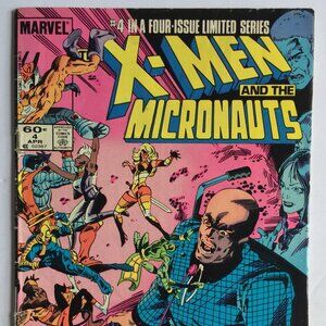 X-Men and the Micronauts #4 (Apr 1984) "Doppelganger!" Starring the New Mutants